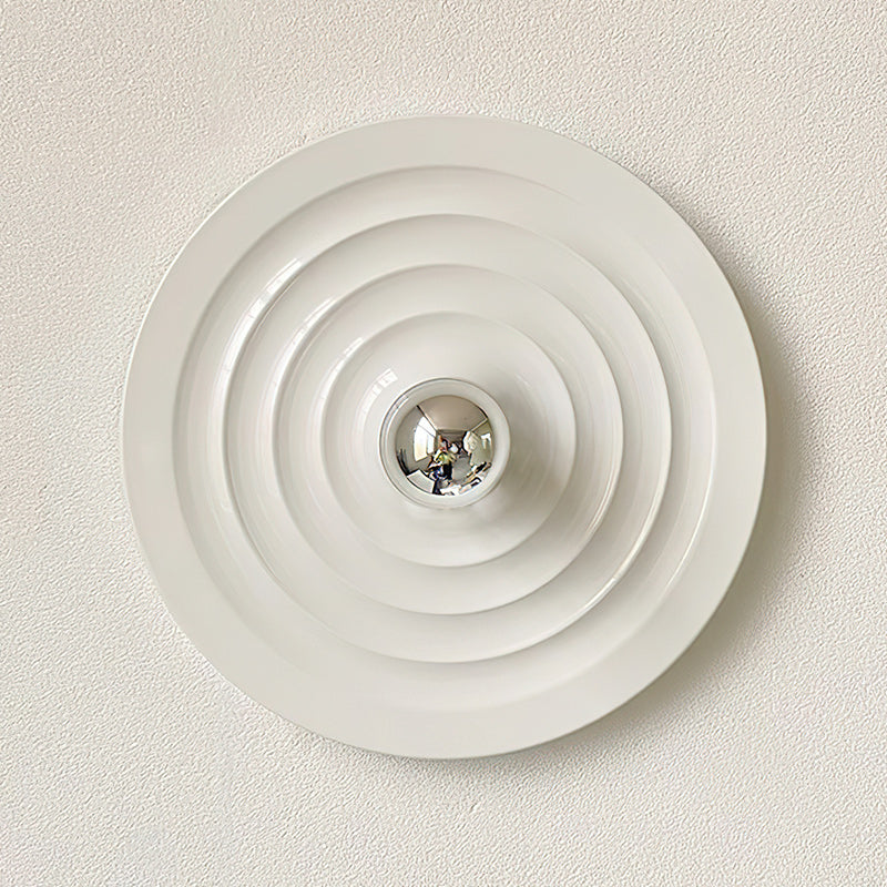 Moderne Disc Wandlamp Ijzer Wit Zwart Oranje Nikkel Messing Plafondlamp Dubbelfunctie Porches Patio Interieur Verlichting | Sansoti