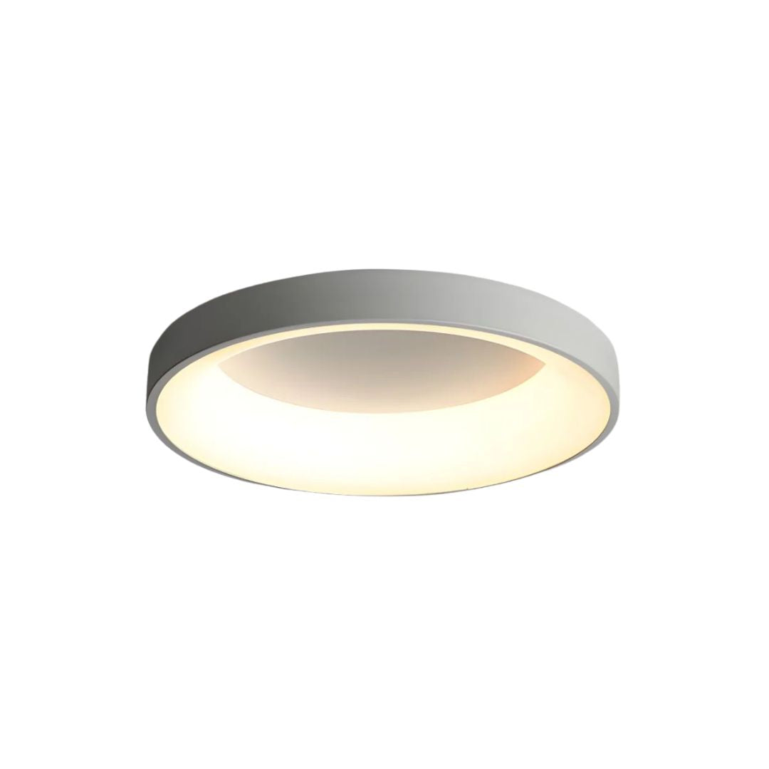 LED Deckenleuchte Rund Acryl Eisen Niedrige Räume Flur Schlafzimmer Wohnzimmer Moderne Aufbauleuchte Minimalistische Deckenbeleuchtung | Restfield