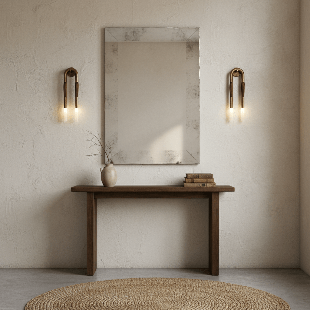 Decoratieve Wandlamp met Imitatie Paardenhaar – Sculptural Strijkijzeren Design met Witte Acryl Kap – ø18×H67cm | Sansoti
