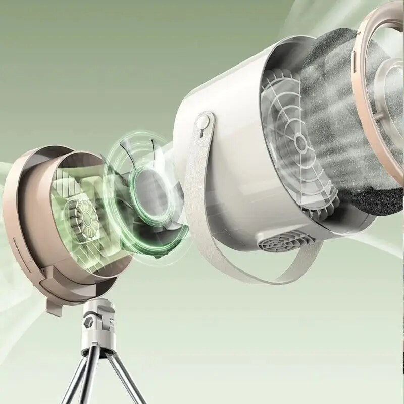 Compacte Rookfilter voor Schone Lucht zonder Geuren – Draagbaar USB Luchtfiltersysteem | Sansoti