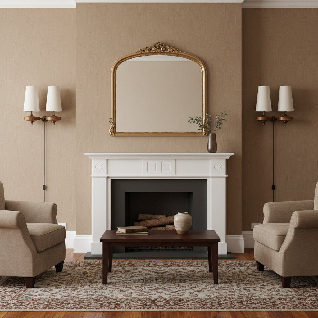 Applique Murale Design avec Prise en Bois et Laiton – Éclairage Naturel avec Abat-jour en Tissu 1 ou 2 Points Lumineux | Restfield