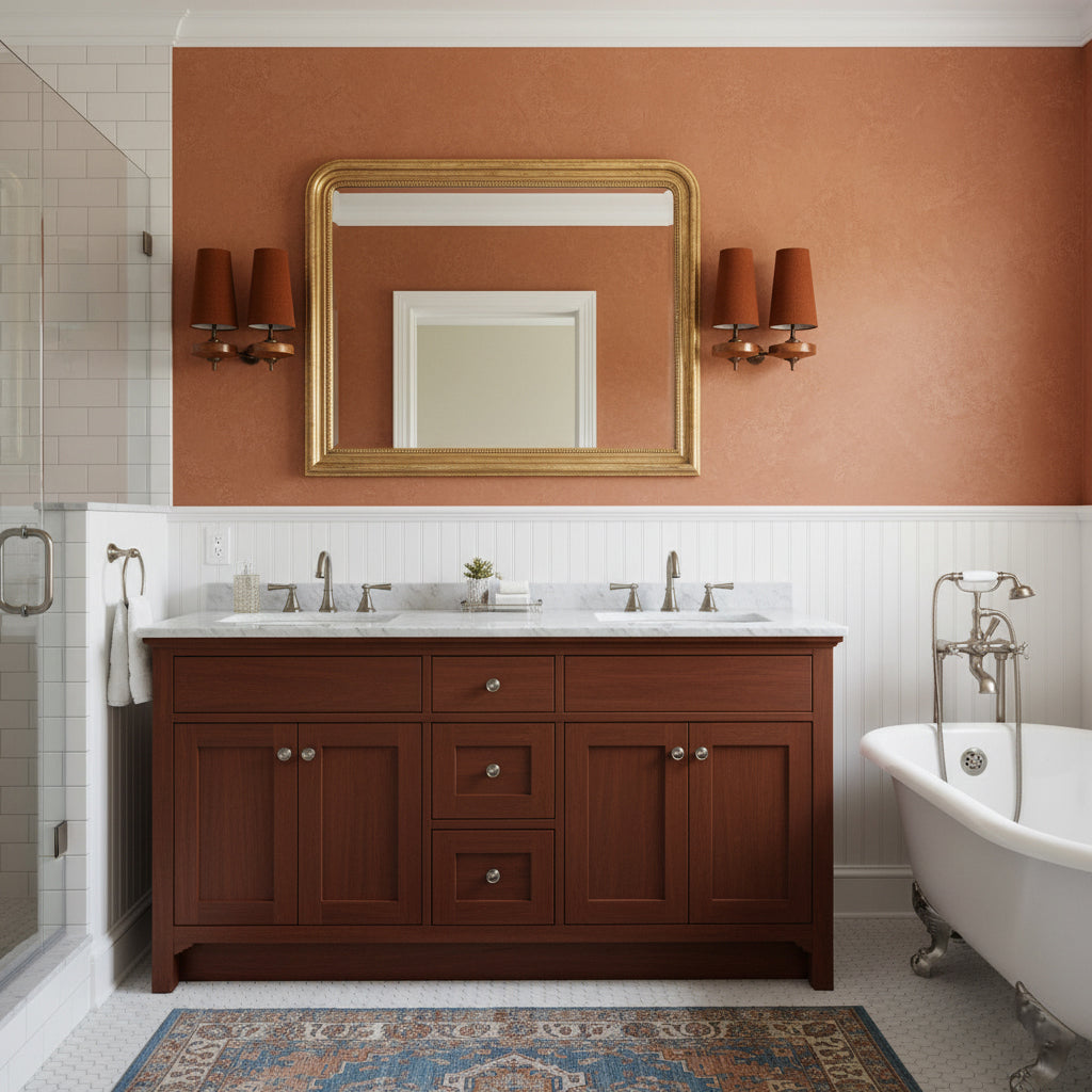 Design-Wandleuchte mit Holzdetails und Stoffschirm, inspiriert von der Nikau-Palme | Restfield