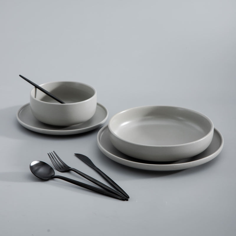 Bestek Set 18/10 RVS met Titanium Coating voor Moderne Gedekte Tafels 4 tot 16 Personen Elegante Tafelbestek | Sansoti
