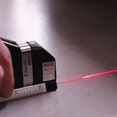 4-in-1 Multifunctioneel Lasermeetapparaat met Rolmaat en Waterpas – Precisie Meetgereedschap voor Doe-Het-Zelvers en Professionals | Sansoti