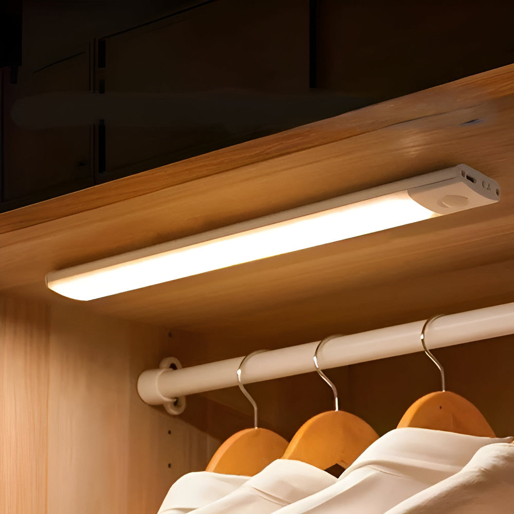 Oplaadbare LED-Strip 30-40cm Bewegingssensor Magnetisch USB-C Aluminium Dimbaar Sensorlamp Kastverlichting | Sansoti