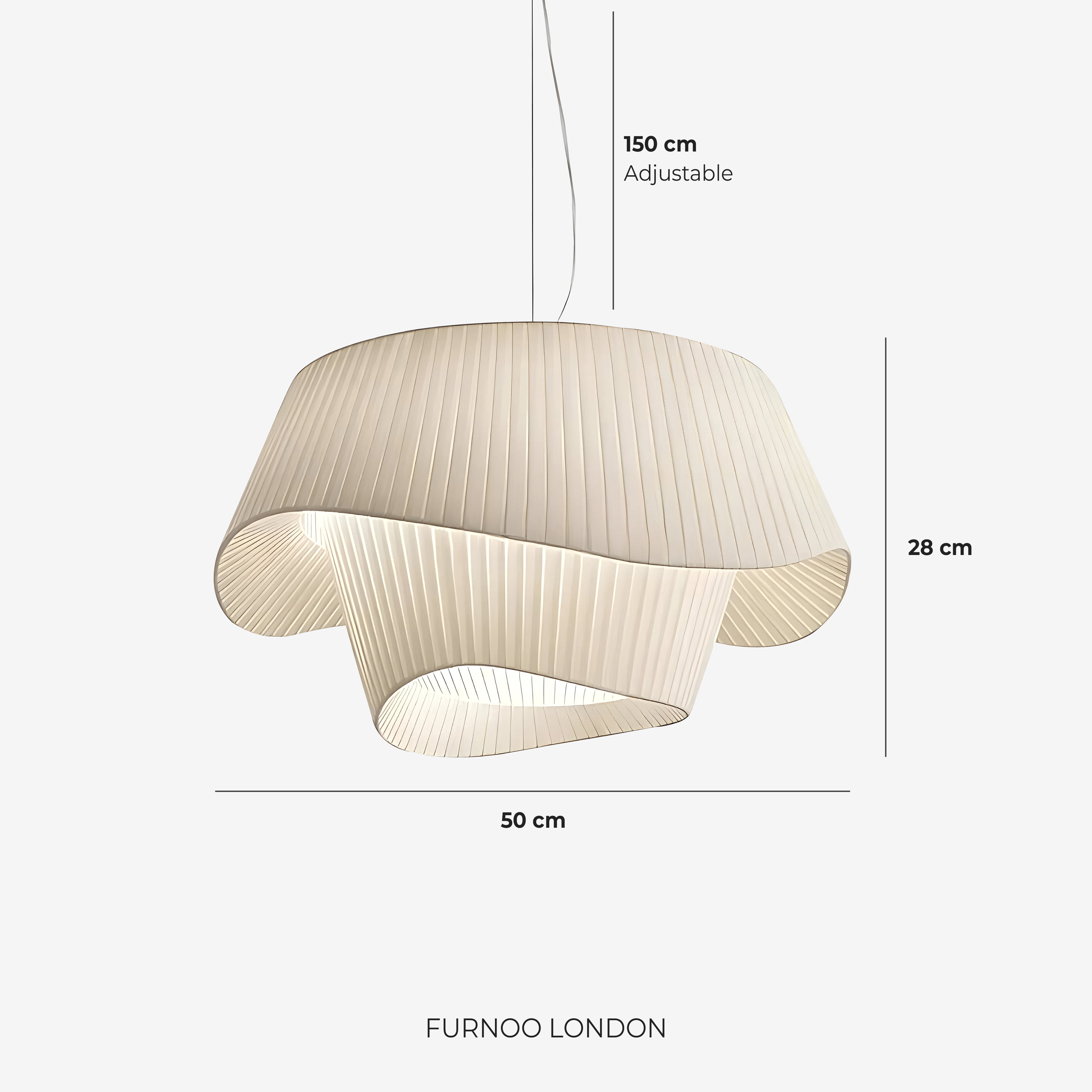 Moderne Tyvek Hanglamp Rond Design Warm Wit Dimbaar Woonkamer Eetkamer Slaapkamer Decoratieve Plafondverlichting | Sansoti