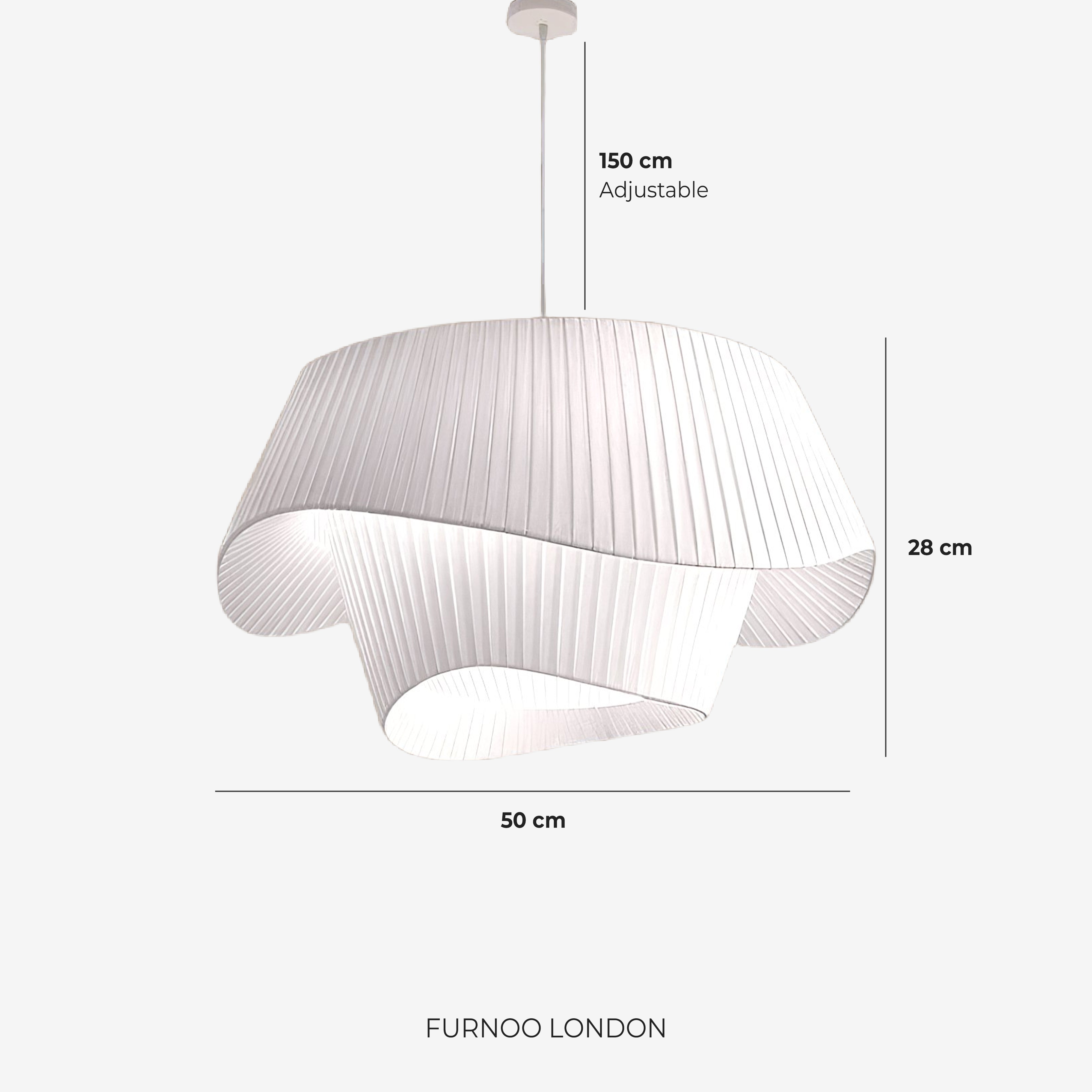 Moderne Tyvek Hanglamp Rond Design Warm Wit Dimbaar Woonkamer Eetkamer Slaapkamer Decoratieve Plafondverlichting | Sansoti