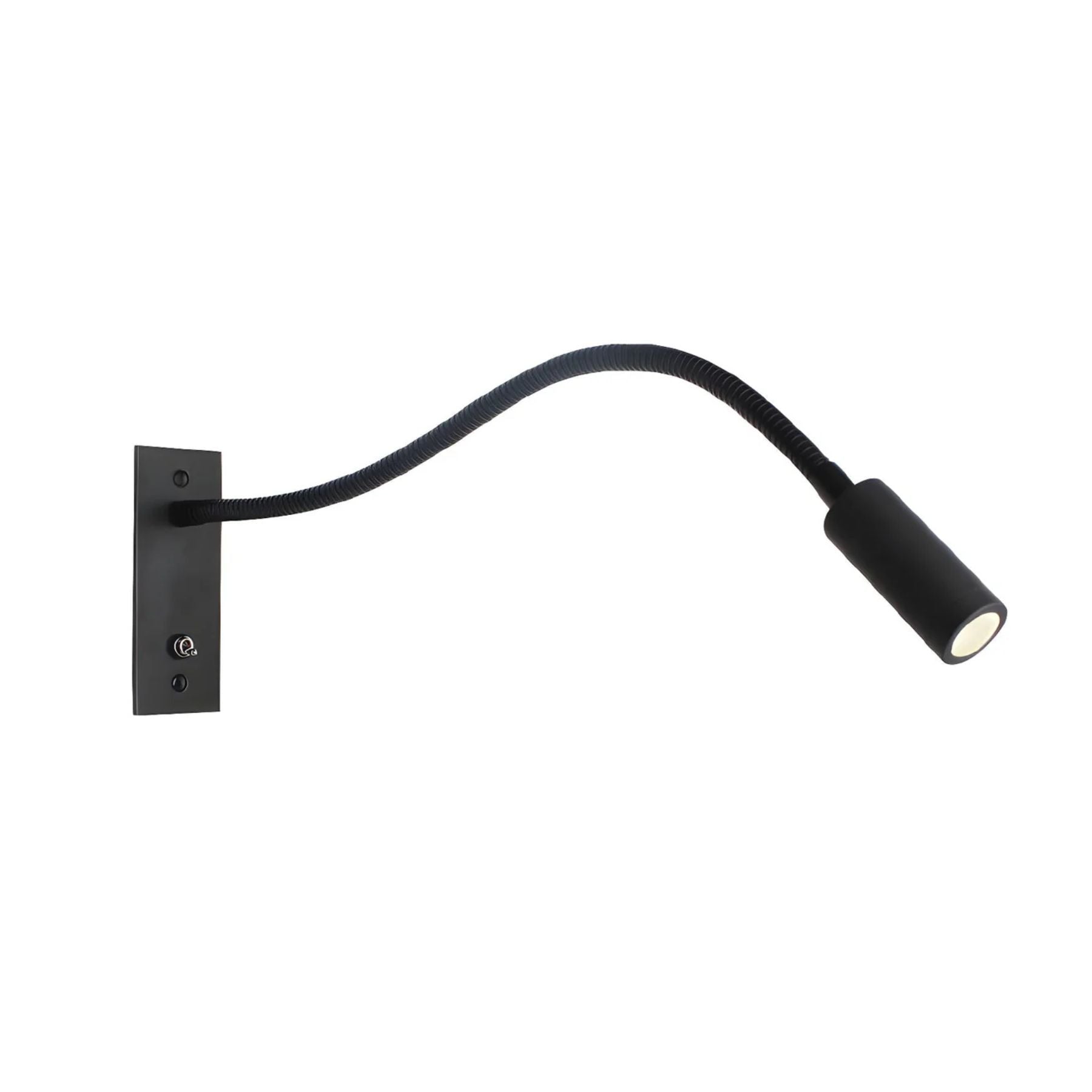 Elezor Flexible Schwanenhals-Wandlampe LED Schwarz Leselampe Schlafzimmer Bett Wandbeleuchtung Richtbar Modern Minimalistisch | Restfield