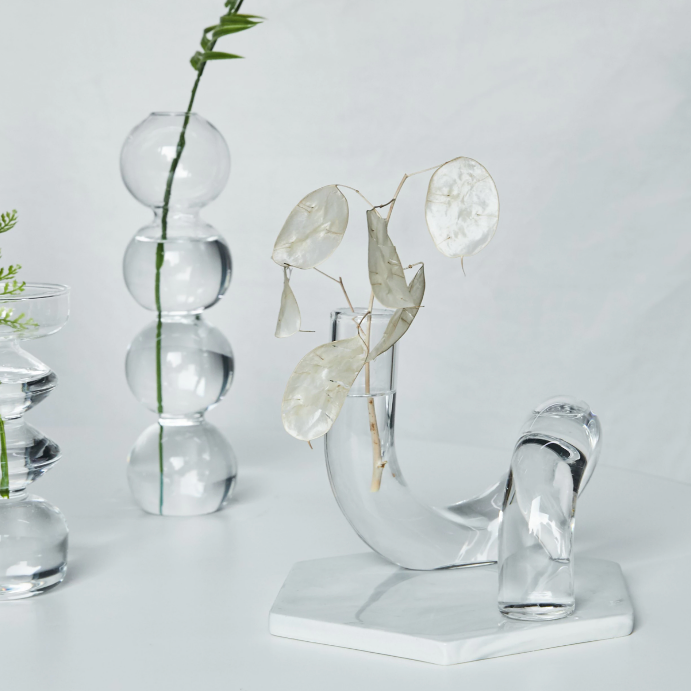 Vaas Geblazen Glas Lus Design Hydroponic Borosilicaat Gekleurd Decoratie Tafel | Sansoti
