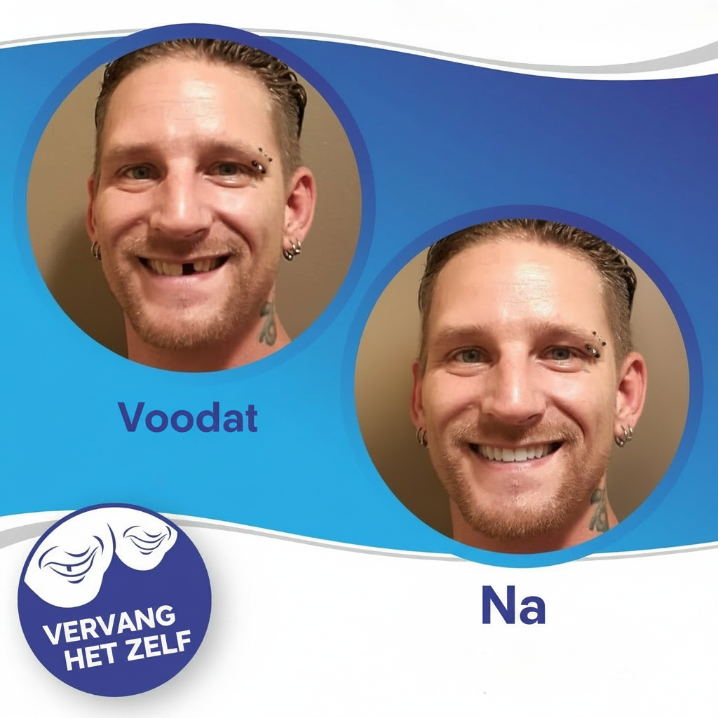 Cosmetische Snap-On Tandcovers Set – Herbruikbare Facings voor Direct Mooiere Glimlach | Sansoti