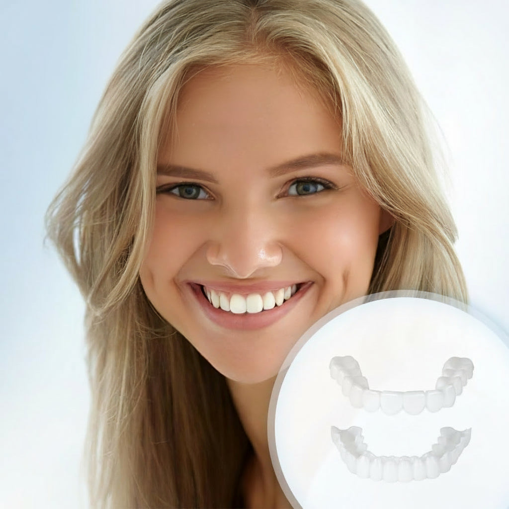 Cosmetische Snap-On Tandcovers Set – Herbruikbare Facings voor Direct Mooiere Glimlach | Sansoti