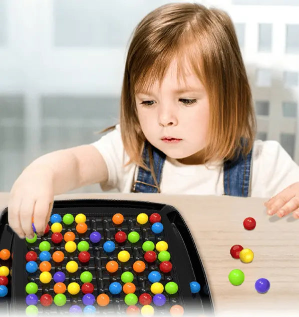Strategisch Denkspel voor 2 Spelers – Stimuleert Logica, Tactiek en Concentratie – Familie Bordspel met 80 Speelstukken | Sansoti