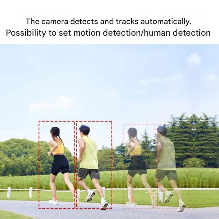Draadloze Beveiligingscamera 4K met Zonnepaneel 360° Rotatie Nachtzicht Bewegingsdetectie Waterdicht Outdoor | Sansoti
