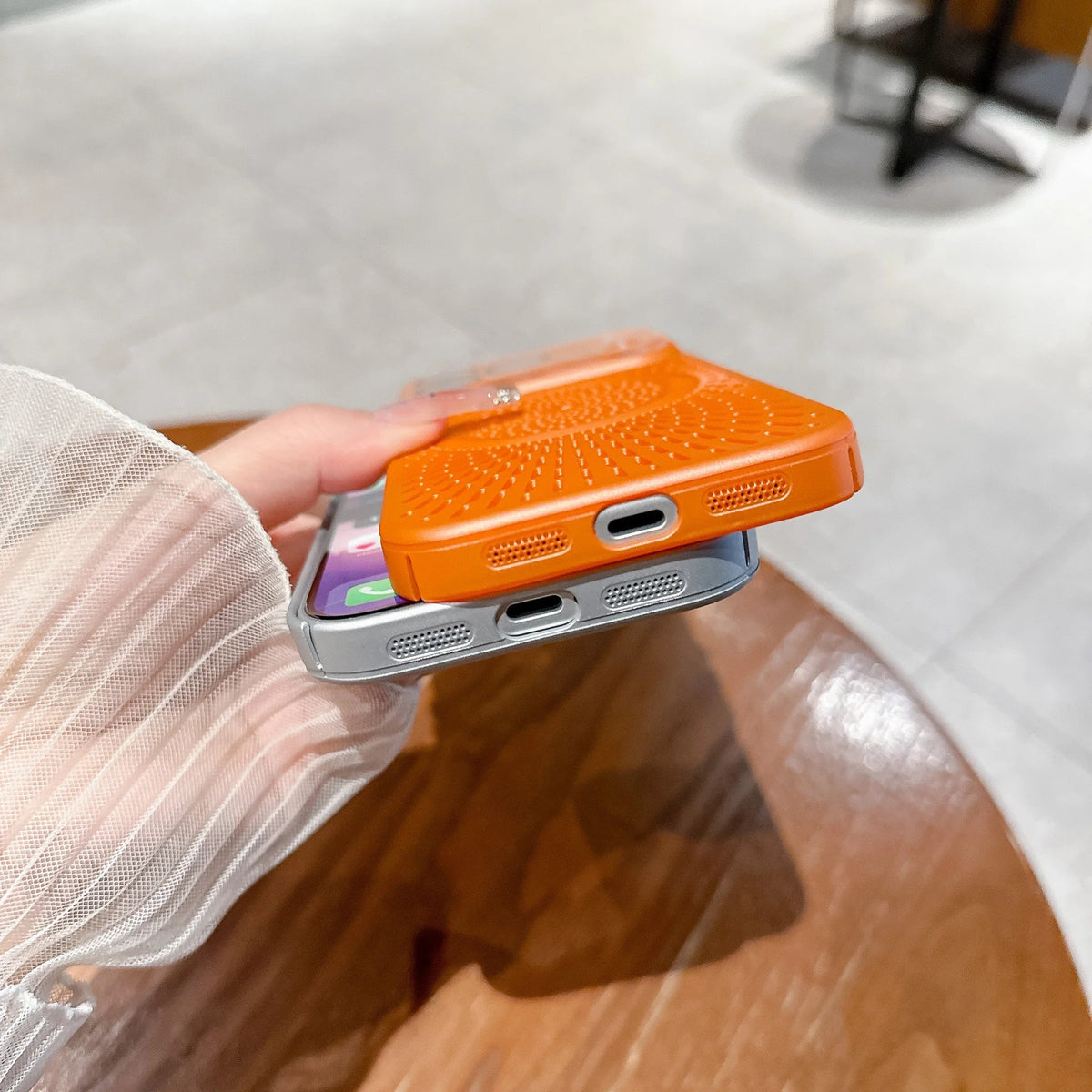 Protective Case with Camera Protection and MagSafe Support for iPhone 12 to 17 Available in 9 Colors | Sansoti