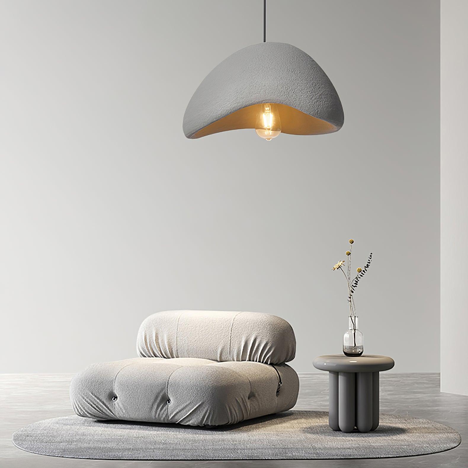 Hanglamp Koepelvorm Polystyreen Grijs Wit Zes Maten E26 E27 Fitting Verstelbare Kabel 150cm Scandinavisch Design Huiskamer Keuken Eethoek Dimbaar | Sansoti