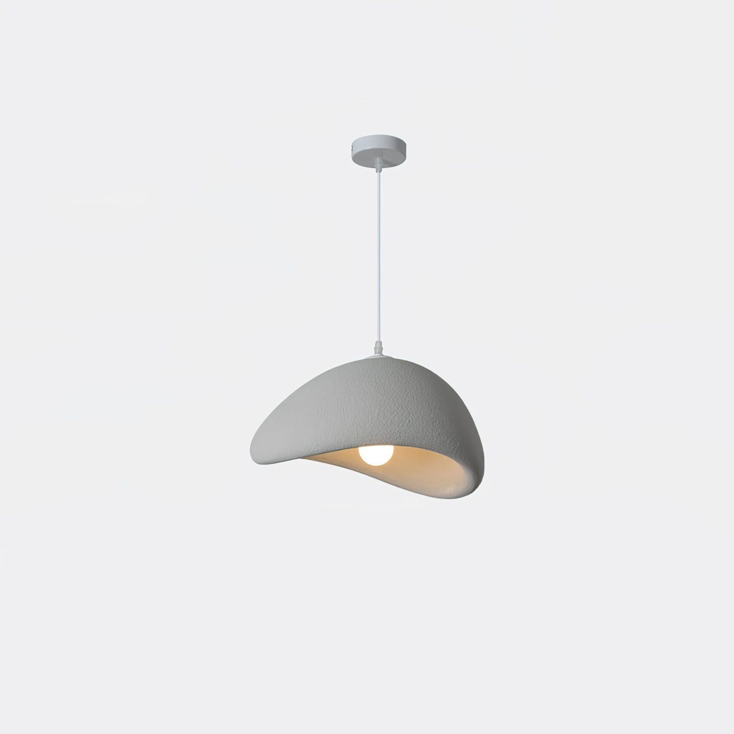 Hanglamp Koepelvorm Polystyreen Grijs Wit Zes Maten E26 E27 Fitting Verstelbare Kabel 150cm Scandinavisch Design Huiskamer Keuken Eethoek Dimbaar | Sansoti