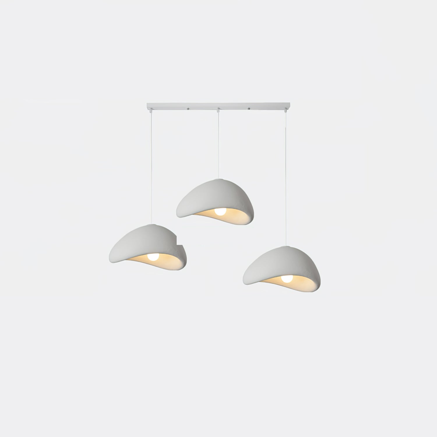 Hanglamp Koepelvorm Polystyreen Grijs Wit Zes Maten E26 E27 Fitting Verstelbare Kabel 150cm Scandinavisch Design Huiskamer Keuken Eethoek Dimbaar | Sansoti