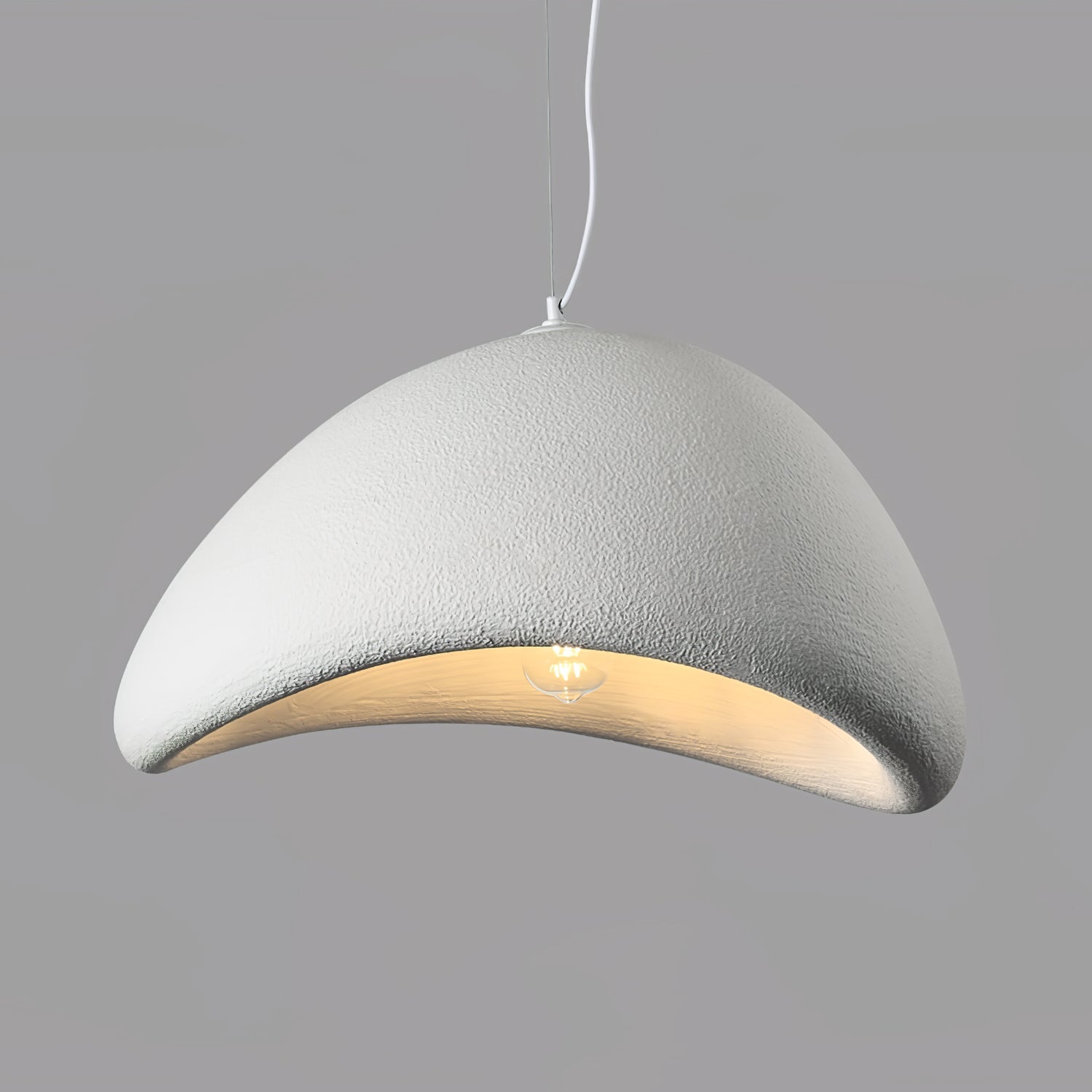 Hanglamp Koepelvorm Polystyreen Grijs Wit Zes Maten E26 E27 Fitting Verstelbare Kabel 150cm Scandinavisch Design Huiskamer Keuken Eethoek Dimbaar | Sansoti