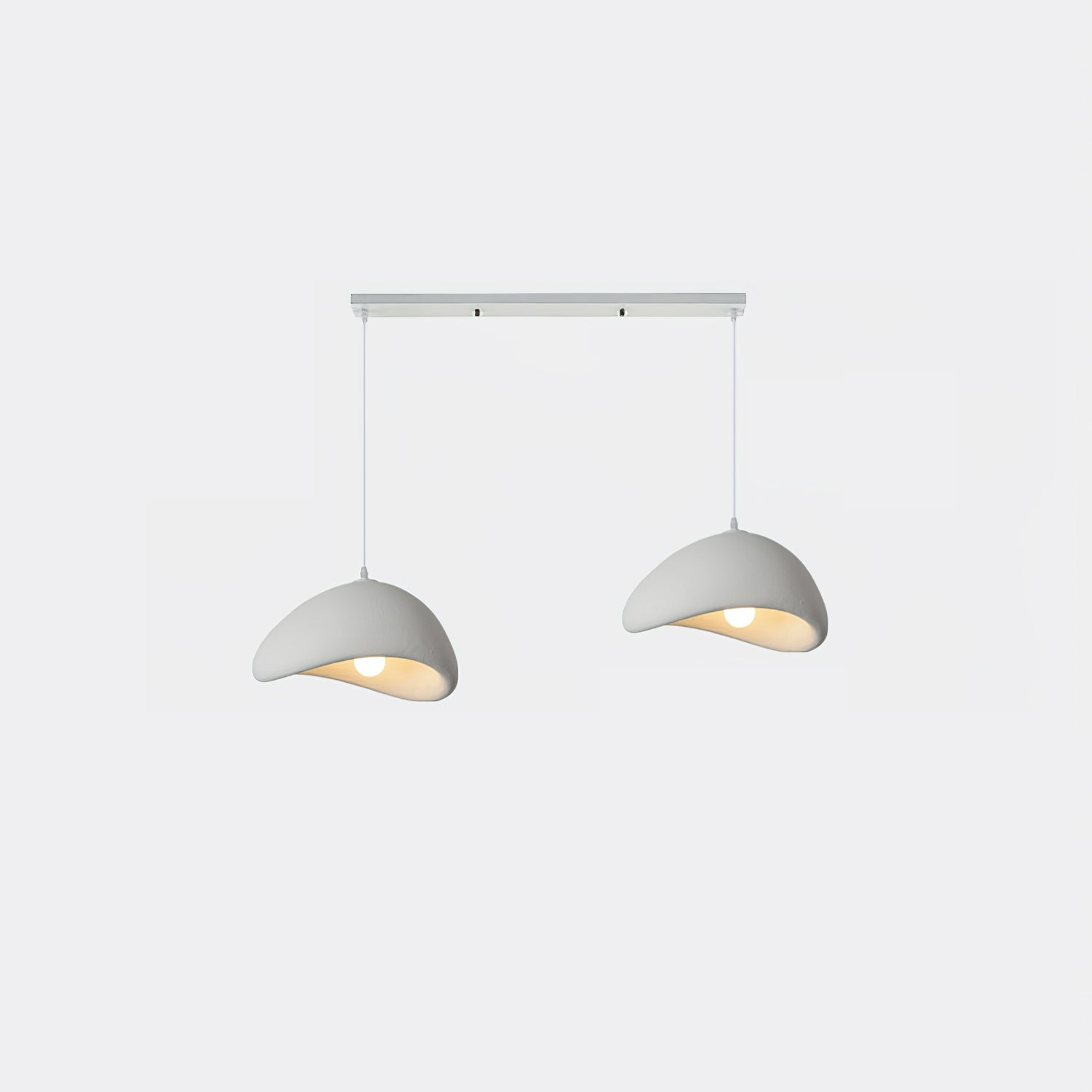Hanglamp Koepelvorm Polystyreen Grijs Wit Zes Maten E26 E27 Fitting Verstelbare Kabel 150cm Scandinavisch Design Huiskamer Keuken Eethoek Dimbaar | Sansoti