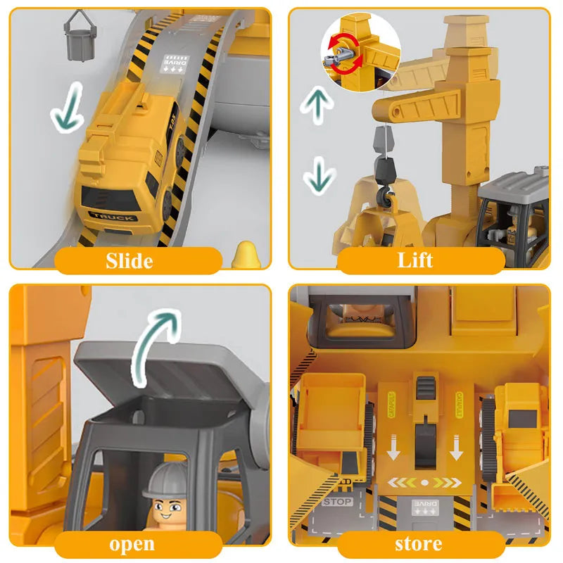 Constructievoertuig Speelset met Schroevendraaier – Educatief & Interactief Bouwspeelgoed voor Kinderen | Sansoti