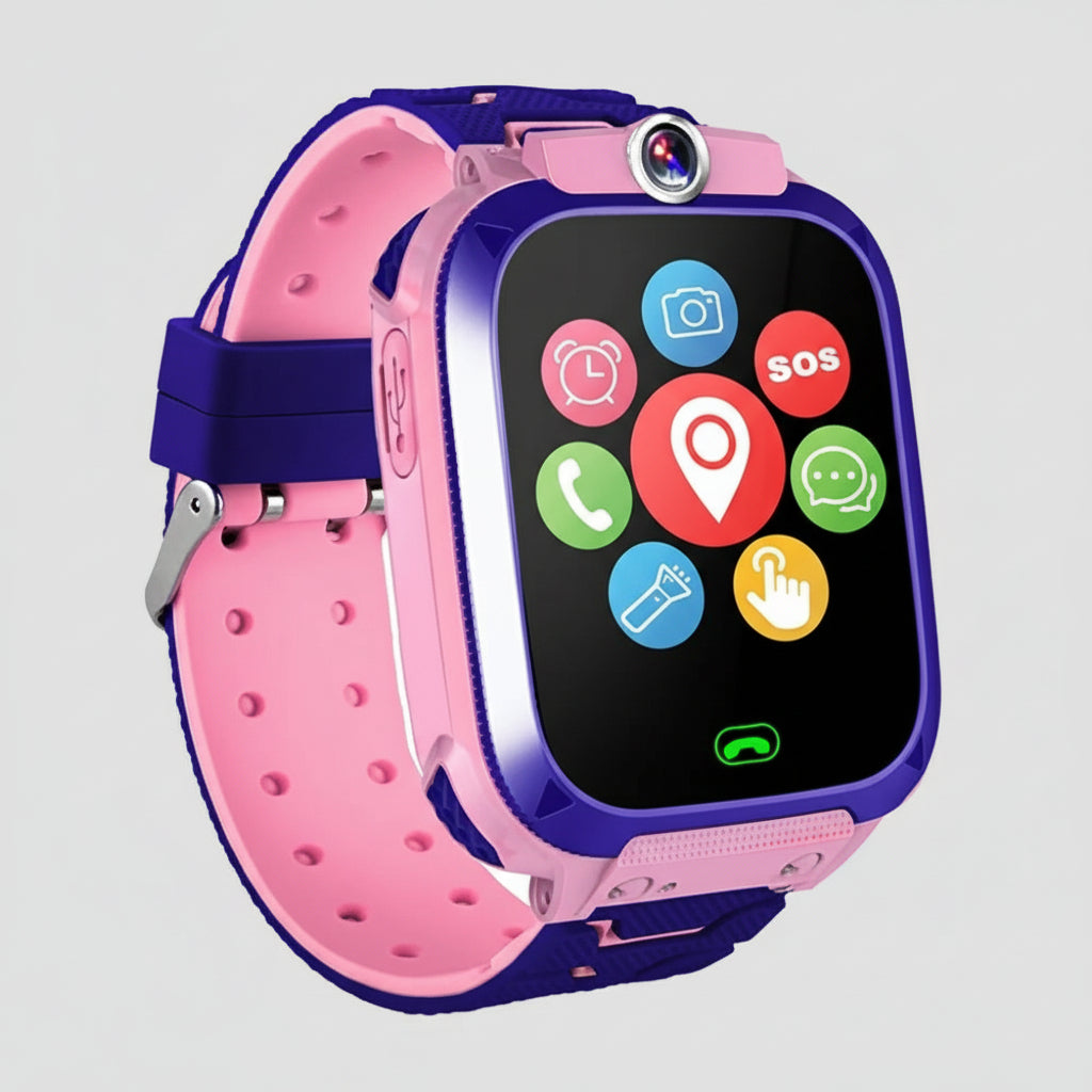 GPS Smartwatch voor Kinderen met Telefoon & SOS-Functie – Veilig & Verbonden | Sansoti