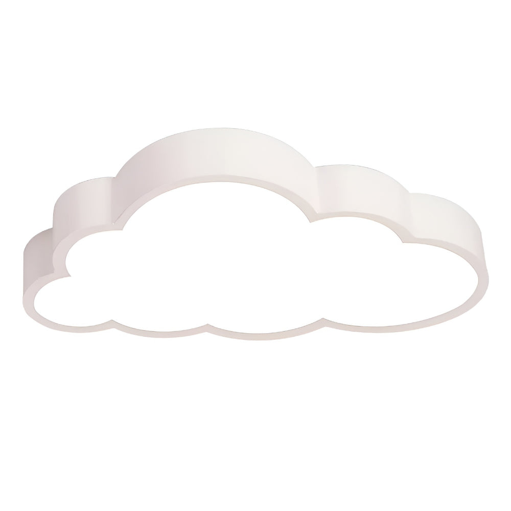 LED Plafondlamp Wolk 40cm Kinderkamer Warm Wit Licht Speels Wolkontwerp Slaapkamer Babykamer Decoratief | Sansoti