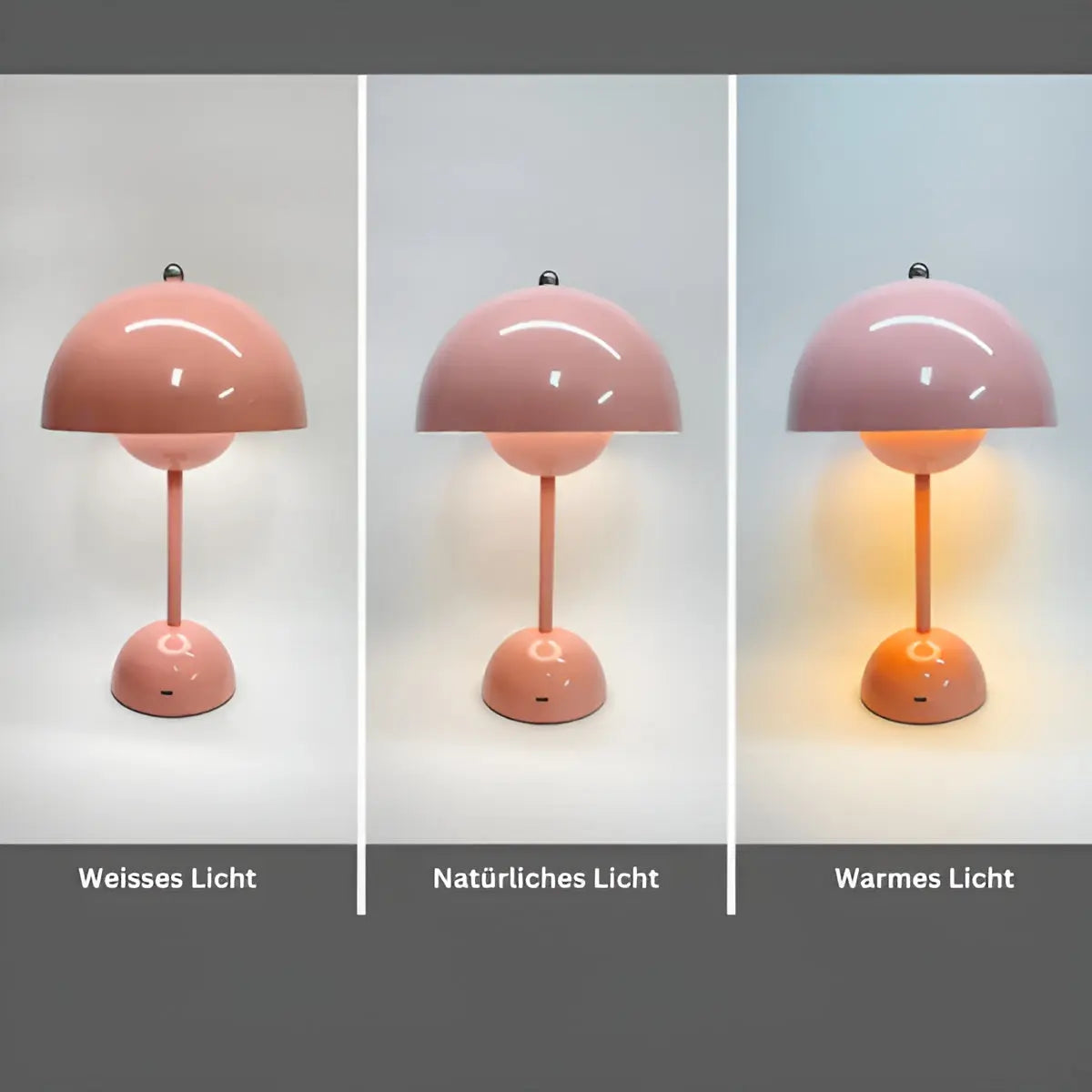 Lampe de Table Scandinave avec Lumière Chaude Dimmable – Lampe Design Minimaliste pour Salon & Chambre | Restfield