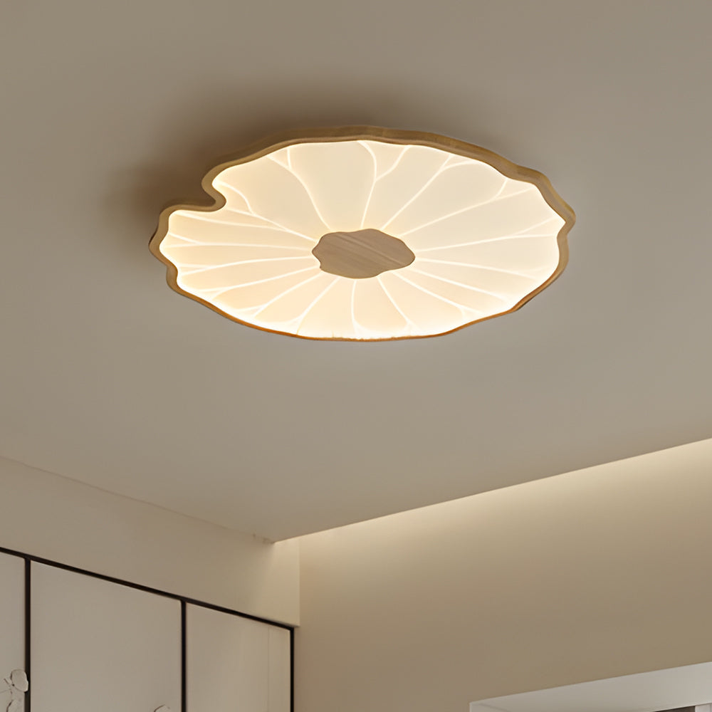 Deckenleuchte Lotusblätter Acryl LED Modern Rund Wohnzimmer Schlafzimmer Flur | Restfield