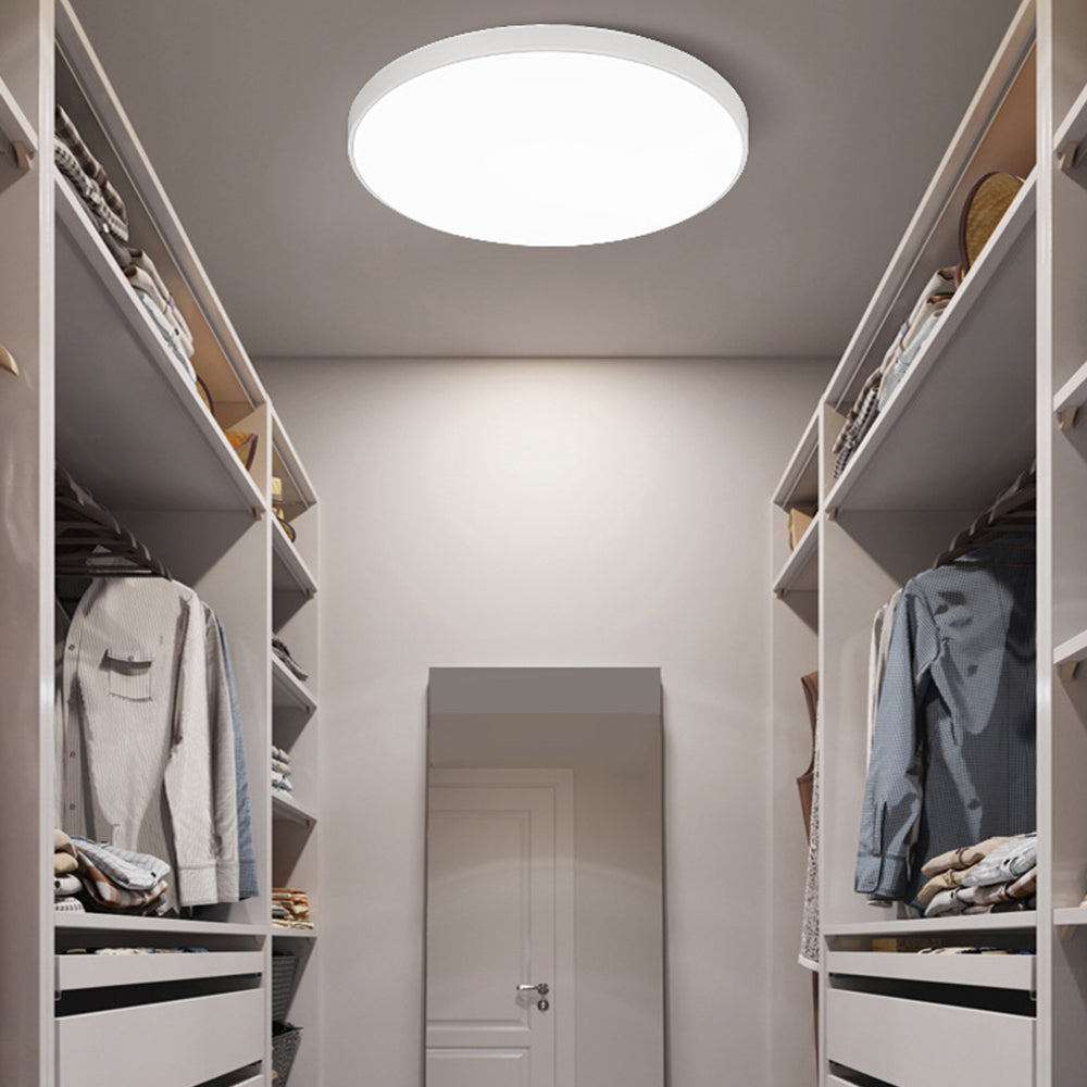 Runde LED Deckenleuchte Ultraflach Nordic Modern Dimmbar Acryl Wohnzimmer Schlafzimmer | Restfield