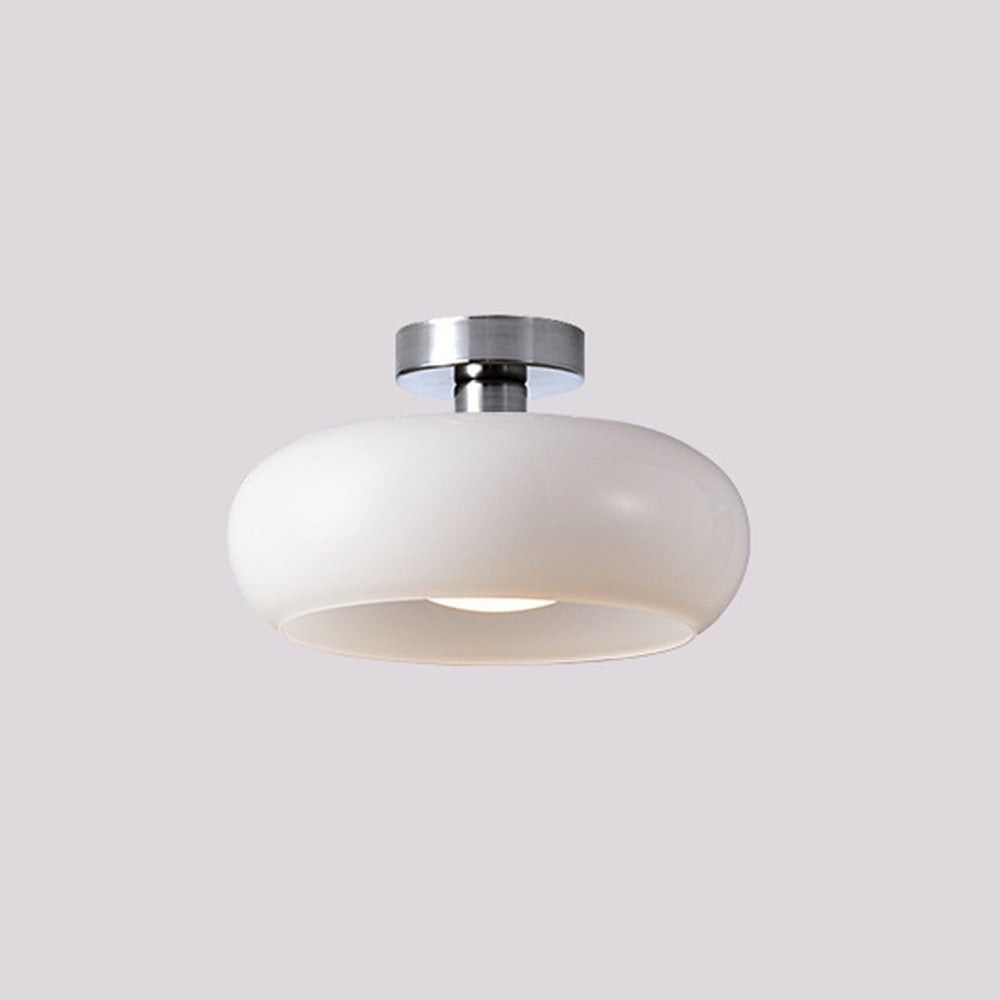 Glazen Hanglamp Vintage Amber Messing Retro E27 Eetkamer Woonkamer Slaapkamer | Sansoti