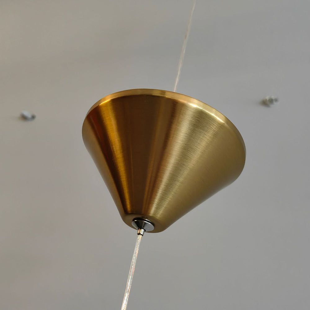 Hängelampe Kegel Metall Marmor Stehlampe LED Minimalistisch Wohnzimmer Schlafzimmer Flur | Restfield