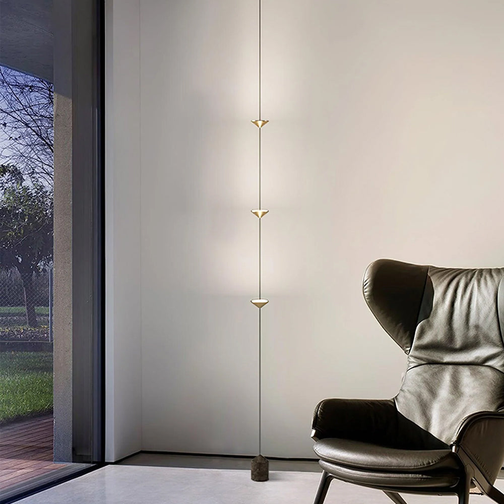 Hängelampe Kegel Metall Marmor Stehlampe LED Minimalistisch Wohnzimmer Schlafzimmer Flur | Restfield