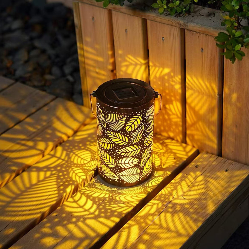 Solarlaterne Baum Muster IP55 Wasserdicht Garten Hängend Stehend Villa LED | Restfield