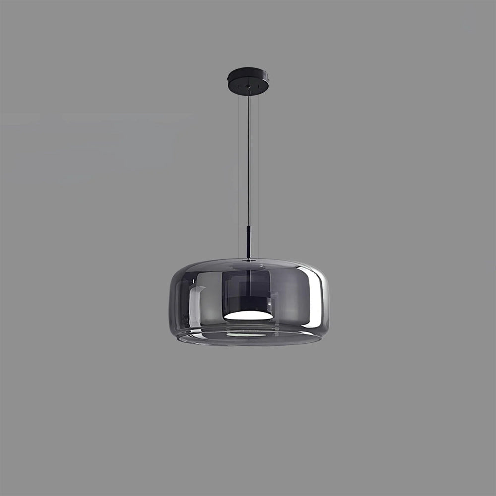 Hanglamp Gerookt Glas Koepel Vintage Minimalistisch LED Keuken Eetkamer Woonkamer Loft | Sansoti