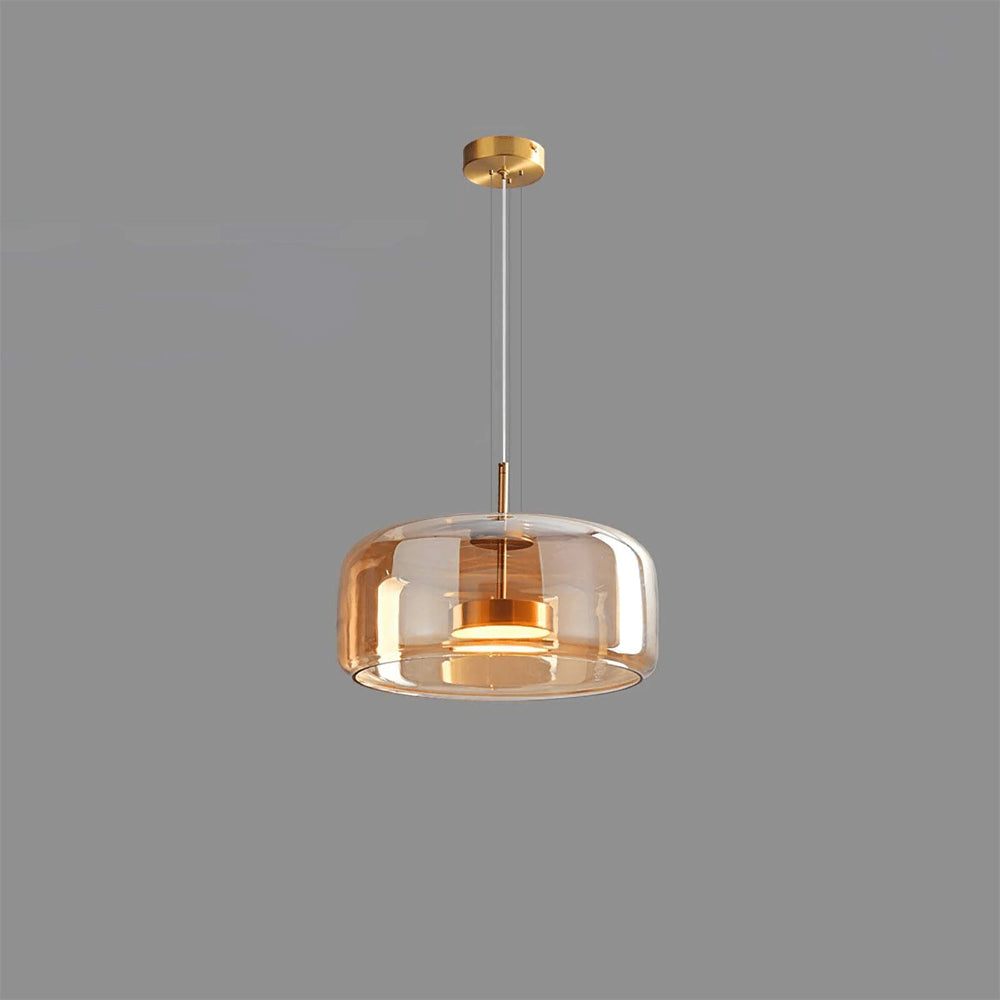 Hanglamp Gerookt Glas Koepel Vintage Minimalistisch LED Keuken Eetkamer Woonkamer Loft | Sansoti