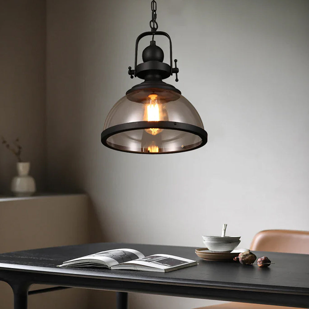 Hanglamp Industrieel Glas Vintage E27 Eetkamer Keukeneiland Slaapkamer Woonkamer Retro | Sansoti