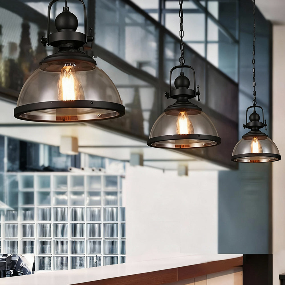 Hanglamp Industrieel Glas Vintage E27 Eetkamer Keukeneiland Slaapkamer Woonkamer Retro | Sansoti