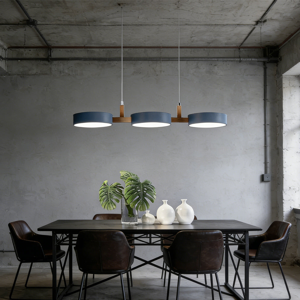 Hängelampe 3 Schirme Metall Minimalistisch LED Esszimmer Kücheninsel Wohnzimmer | Restfield