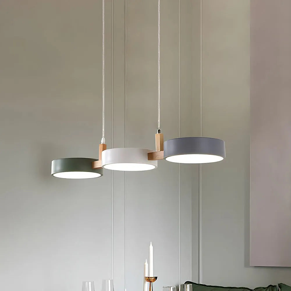 Hängelampe 3 Schirme Metall Minimalistisch LED Esszimmer Kücheninsel Wohnzimmer | Restfield