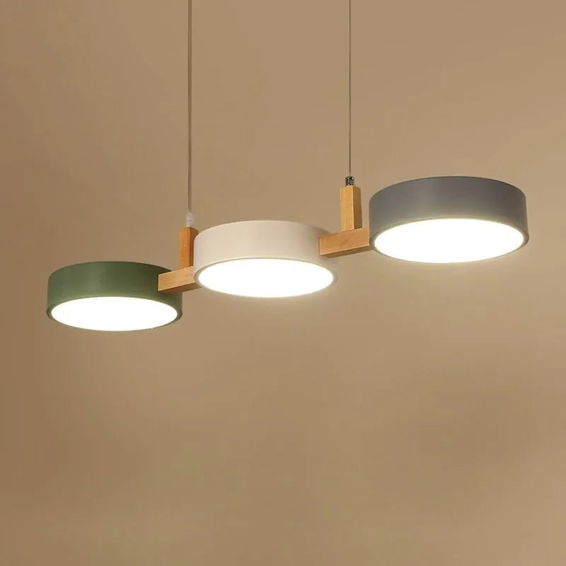 Hängelampe 3 Schirme Metall Minimalistisch LED Esszimmer Kücheninsel Wohnzimmer | Restfield