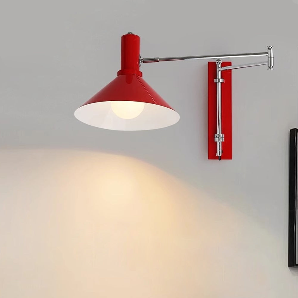 Applique murale pivotante 360 degrés métal E27 lampe de chevet salon chambre moderne | Restfield