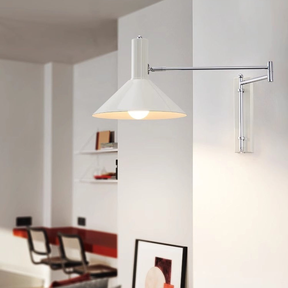 Applique murale pivotante 360 degrés métal E27 lampe de chevet salon chambre moderne | Restfield