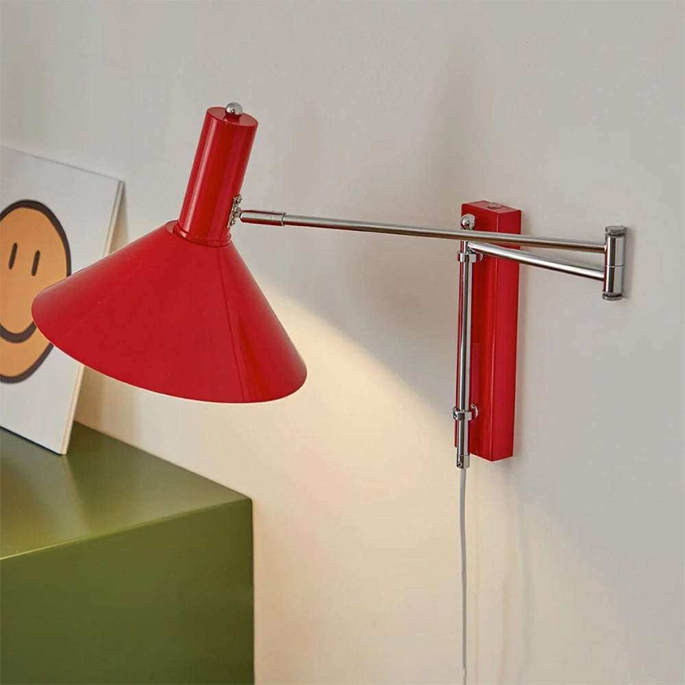 Applique murale pivotante 360 degrés métal E27 lampe de chevet salon chambre moderne | Restfield