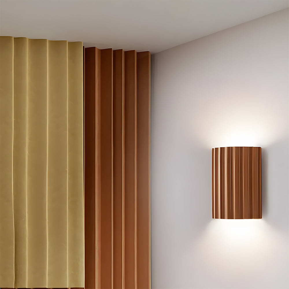Wandleuchte Harz Halbrund Minimalistisch G9 LED Schlafzimmer Flur Wohnzimmer Modern | Restfield