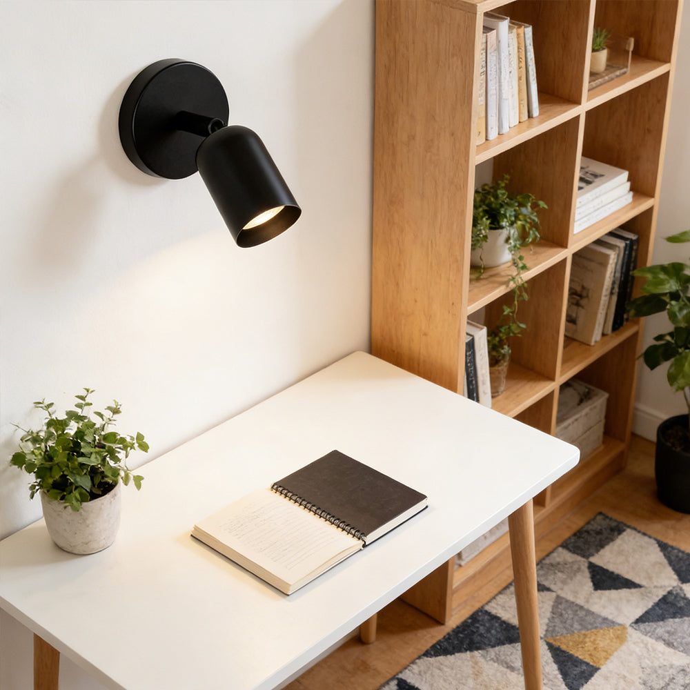 Wandleuchte Eisen Minimalistisch Matt LED Flur Schlafzimmer Bad Treppe Modern | Restfield