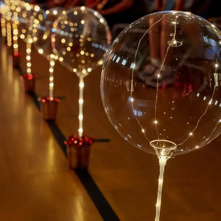 LED Ballonverlichting met Warm Wit Licht voor Sfeervolle Decoratie | Sansoti