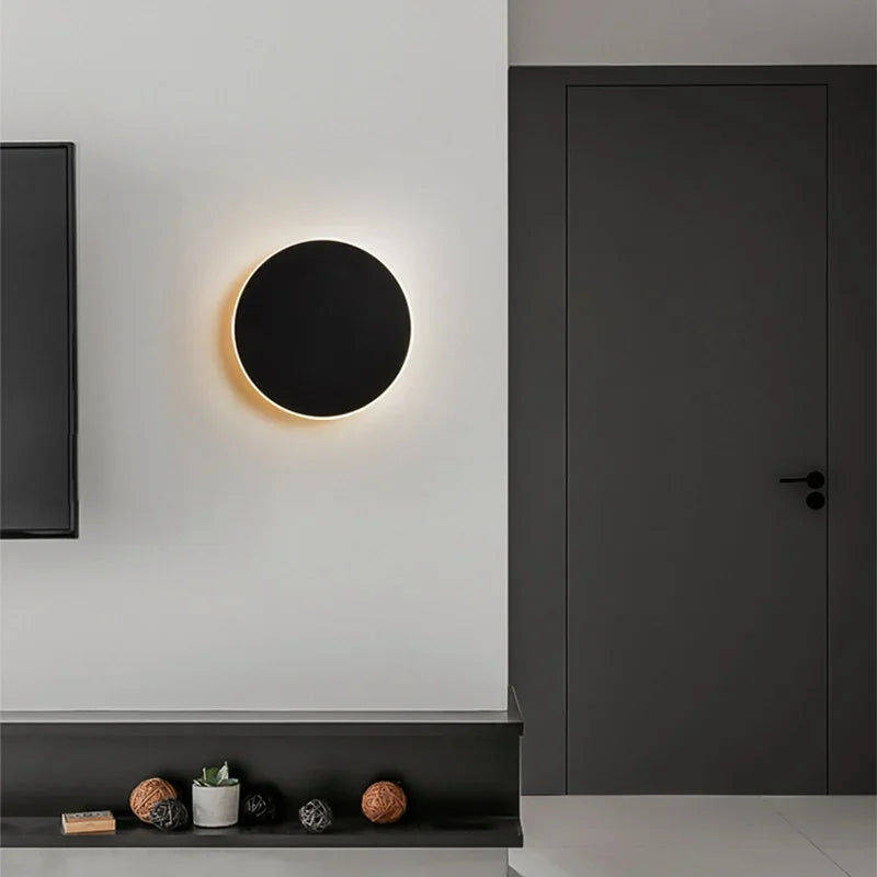 Wandlamp Rond Aluminium LED Nordisch Minimalistisch 10W Ø13 Ø30 Hal Slaapkamer | Sansoti