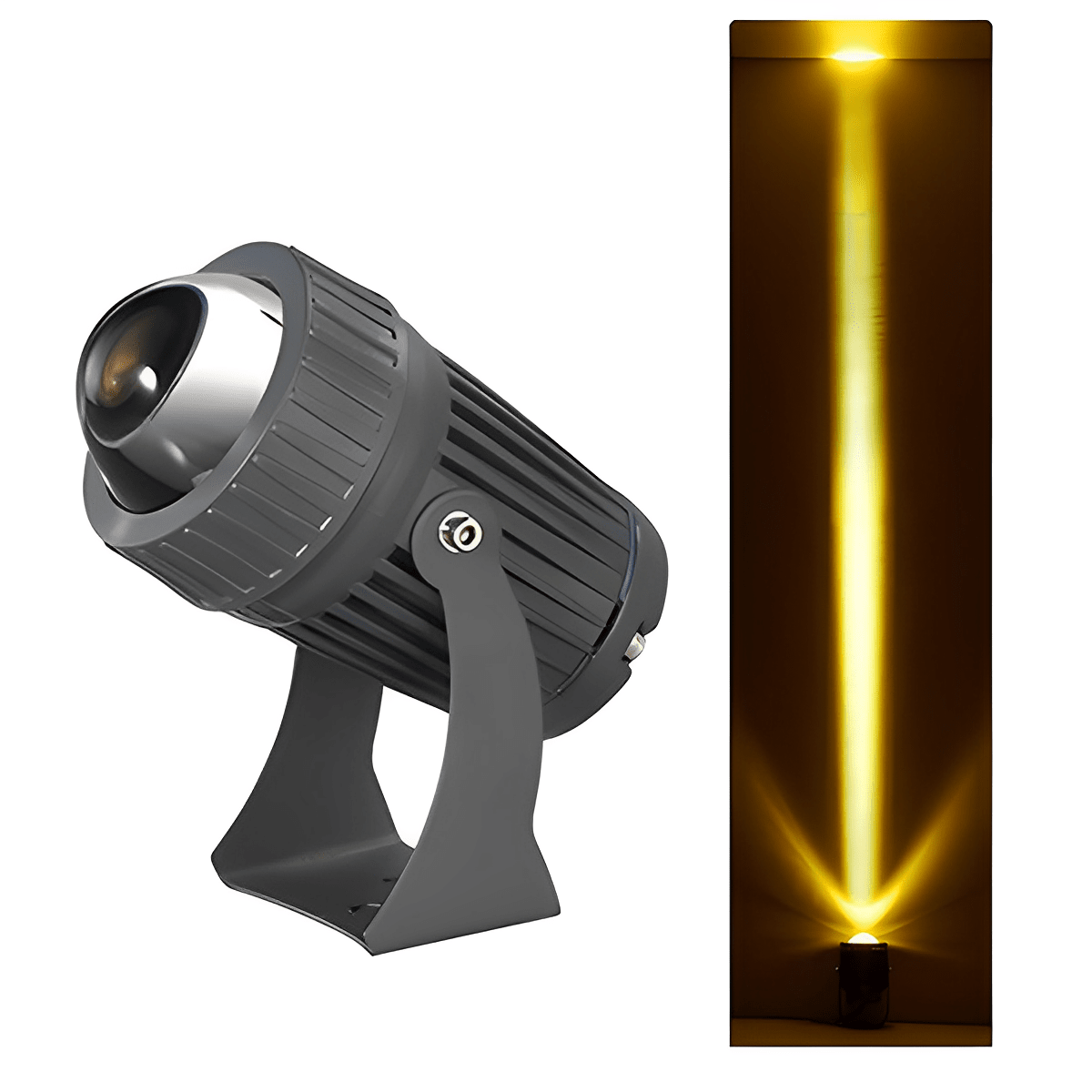 LED outdoor spotlight warm white IP67 aluminum for facade and facade lighting waterproof modern radiant design 3W 10W 30W 50W 80W garden spotlight outdoor lighting garden lighting | Sansoti
