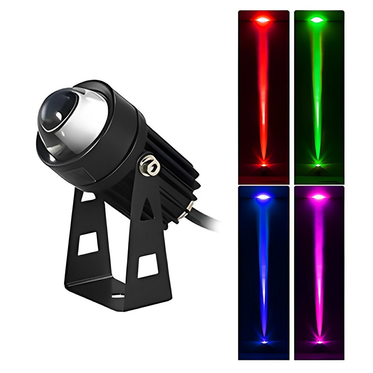 LED outdoor spotlight warm white IP67 aluminum for facade and facade lighting waterproof modern radiant design 3W 10W 30W 50W 80W garden spotlight outdoor lighting garden lighting | Sansoti