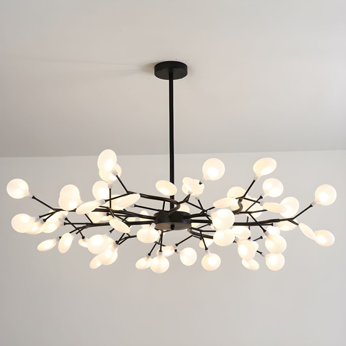 Hängelampe LED Metall Gold Acryl Weiß Wohnzimmer Esszimmer Modernes Design Deckenleuchte Organische Leuchte | Restfield